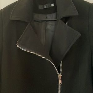 Black Missguided Long Coat
